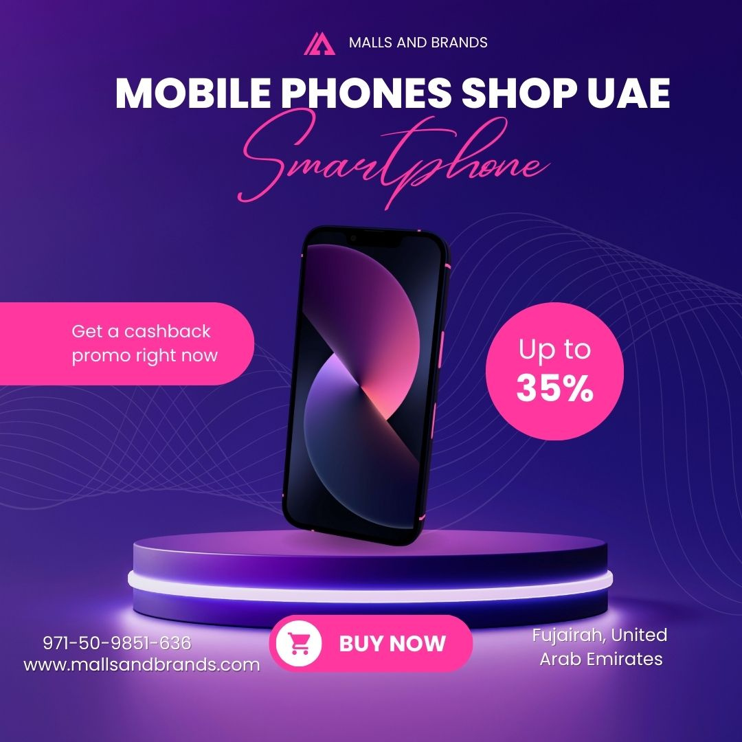 Branded And Reliable Mobile Phones Shop in UAE by MallsandBands on Dribbble