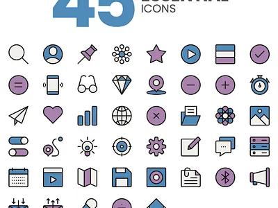 Essential Icons app app icons branding clean design essential essential icons flat flat icon graphic design icon illustration logo media media icons ui web icons