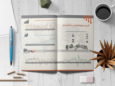 Infographics / Metals News Monthly / No. 154 business design economic growth graphic design illustration illustrator info infographic layout magazine metalsnews ui vector