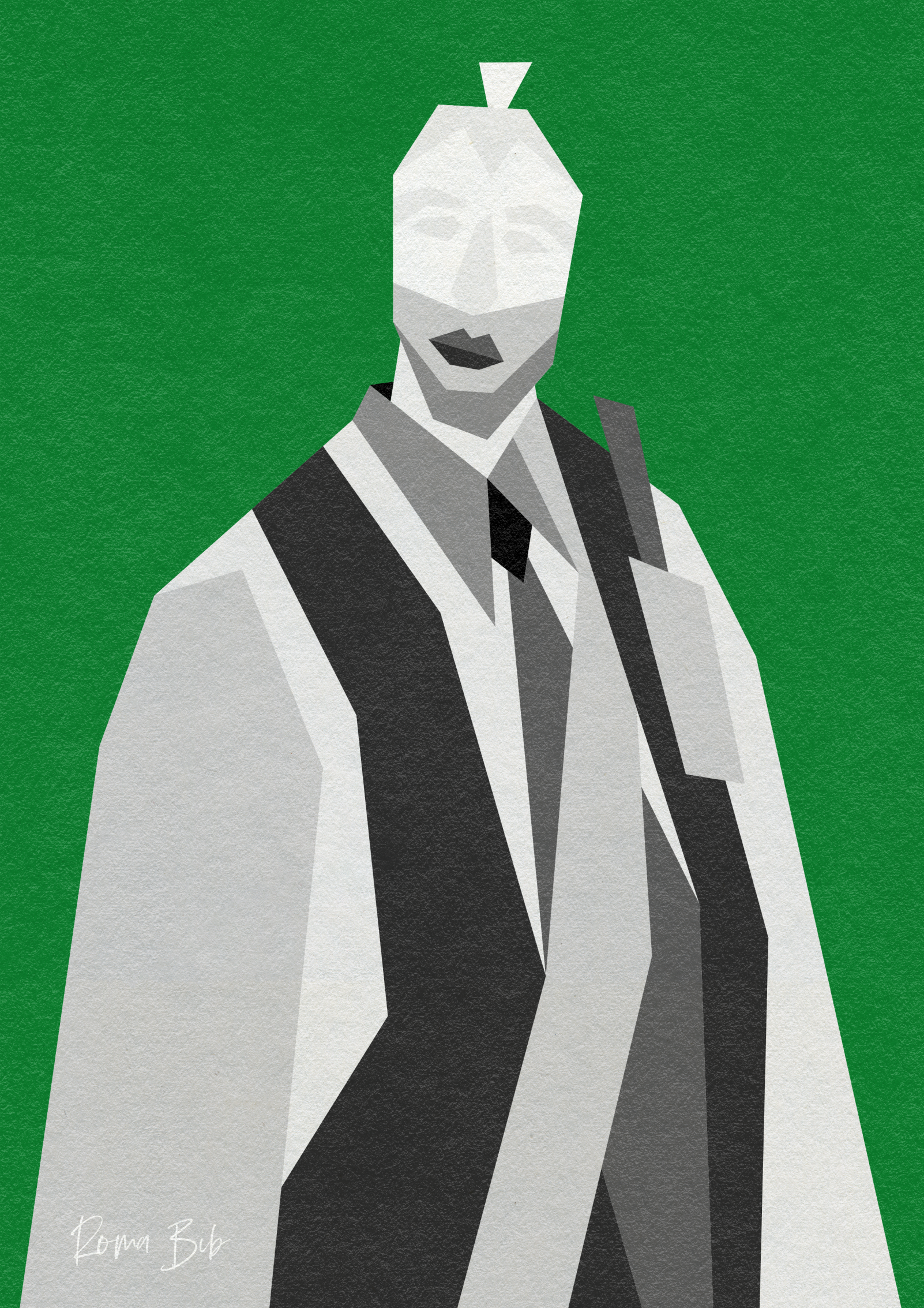 Cubic Agent 3 abstract art artwork design digital art geometric graphic design illustration poster print vector