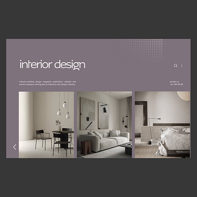 interior design design furniture graphic design interior interior design minimal motion ui ux website