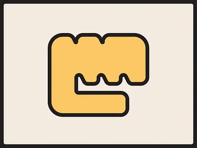 Georgian Letter "ლ" branding design geometric georgian georgian l georgian letter glyph l letters logo logo design logocreation logodesign modern sandro simple symbol symbol design vector yellow