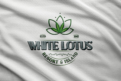 WHITE LOTUS | RESORT & ISLAND branding brochure business card flyer graphic design hotel logo lotus nature resort spa travel tropical