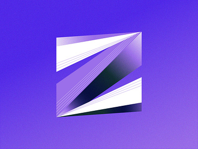 36 Days of Type - Z 36 days of type alphabet flat gradient letter logo type typography z