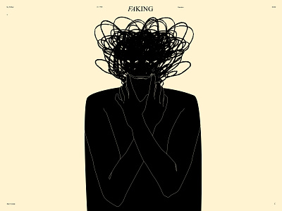 Faking abstract composition conceptual illustration depresion depresion illustration design expresion fake faking figure figure illustration hands hands illustration illustration laconic lines minimal poster smile smiley face