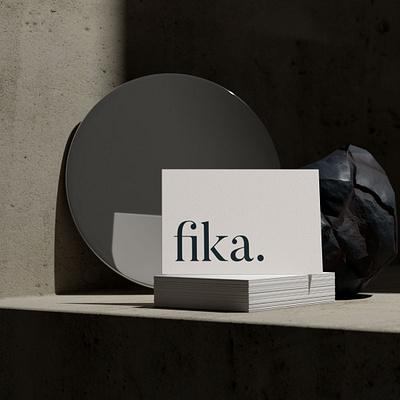 Fika Coffee House Branding branding businesscard design graphic design logo