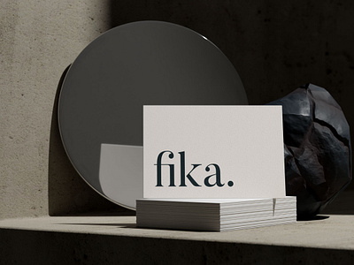 Fika Coffee House Branding branding businesscard design graphic design logo