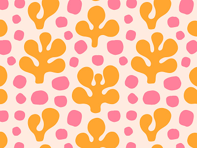 Pattern Play collage cute cutout illustration organic shapes pattern playful surface design