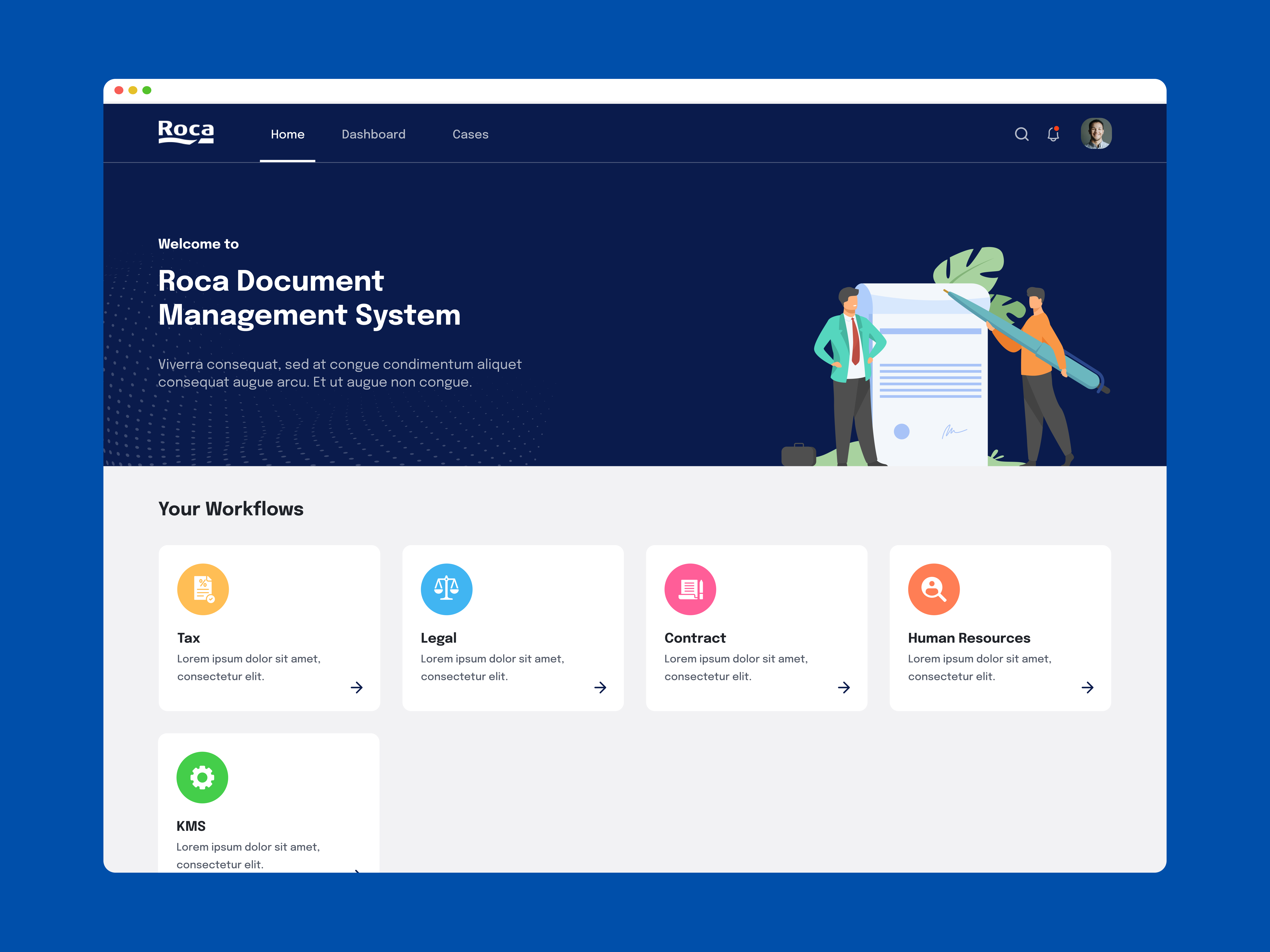 Tax & legal notice management system by Aufait UX on Dribbble