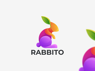 RABBITO app branding design graphic design icon illustration logo rabbir logo rabbit rabbit coloring rabbito ui ux vector