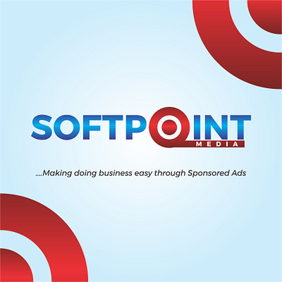 Softpoint Media Profile logo flyer flyer design graphic design logo social media