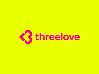 Love is freedom and '3' is love! #36daysoftype 3 arrow care caring couple dating dating app emoji free love heart icon logo love minimalistic neagtive space number simple smart web3