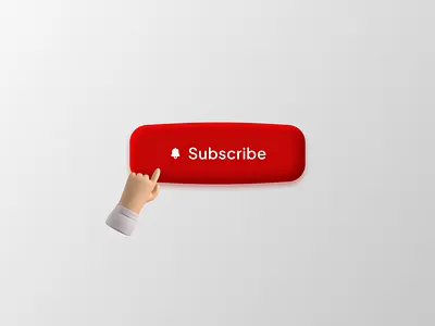 #DailyUI - Subscribe #026 app branding button clay claymorphism croatia dailyui design figma illustration junior logo subscribe ui ux vector web