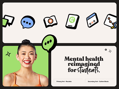 Healthcare, Mental Health, Branding / Website brand guidelines branding healthcare icons illustrations mental health style guide tech