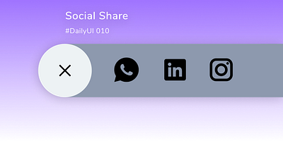 Dayli UI Challenge #010 branding dailyui design figma graphic design social media social share ui ux