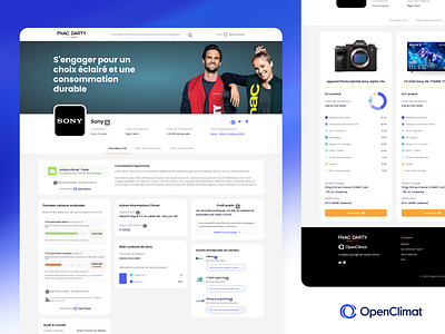 OpenClimat - Design for Good dashboard design for good ux web