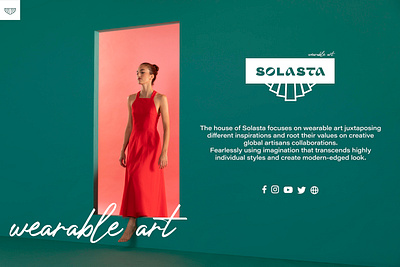 Solasta Banner Design ads advertising banner billboard brand identity branding design fashion graphic design outdoor