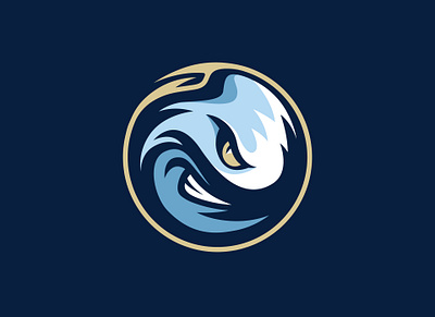 Millcreek Riptide branding design erie erie pa illustration logo millcreek millcreek riptide myaa riptide sports wave