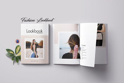 Fashion Lookbook Template #1 app branding design graphic design illustration logo typography ui ux vector