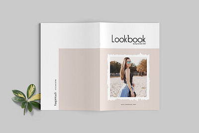 Fashion Lookbook Template #2 app branding design graphic design illustration logo typography ui ux vector