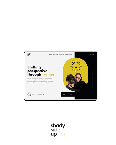 Website Redesign for Shady Side Up brand identity brand identity design branding ecommerce product design ui uiux web desogn web ui website design