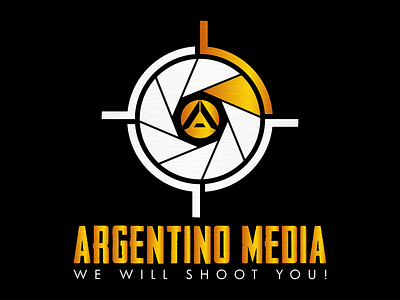 ARGENTINO MEDIA (Professional Logo Design) branding design graphic design illustration illustrator logo logo design vector