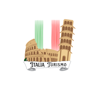 Logo Design - Italy Tourism branding design graphic design illustration logo