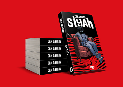 Can Cafcaf - Siyah | Book Cover Design art book cover book cover design book design branding cover design design emirhan sarıca graphic design illustration vector