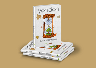 Sencan Burak Yardimci - Yeniden | Book Cover Design art book cover book cover design book design branding cover design design emirhan sarıca graphic design illustration vector