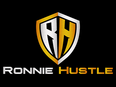 Ronnie Hustle (Professional Logo Design) branding design graphic design illustration illustrator logo logo design vector