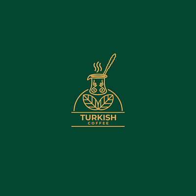 Turkish Coffee logo design branding coffee coffee logo design logo logodesign logos