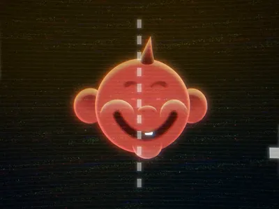 Watching them play. 2d after effects animation design graphic design head illustration joysticknsliders motion graphics pong videogame