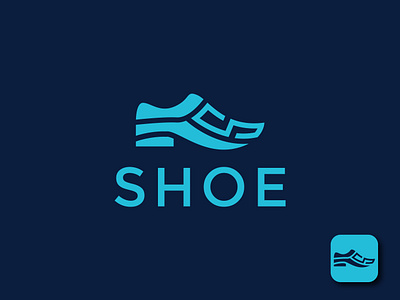 Shoe Logo creative footwear logo logodesign minimal modern run shoe sneaker sport
