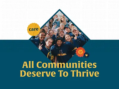 Thriving Communities branding graphic design