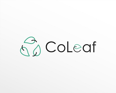 Coleaf Logo adobe photoshop app branding business card card clean cool design illustration logo logo design logotype