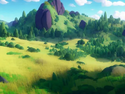 A long hike, but seriously the best lookout spot in the county. 3d illustration bg art diligence environment illustration environmental design generative art illustration landscape art landscape illustration nature art stuart wade