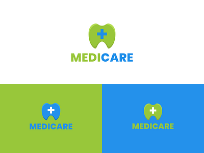 MediCare Logo Design brand identity