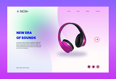 #landingpagedesign figma landing page design uiux