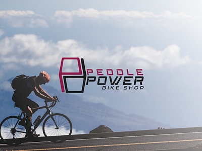 Bicycle Shop Logo - Day 24/50 bicycle shop bicycle shop logo bike shop bike shop logo branding dailylogochallenge dailylogochallenge day 24 design dlc geared up graphic design illustrator logo peddle peddle logo peddle power sterhip bicycles vector