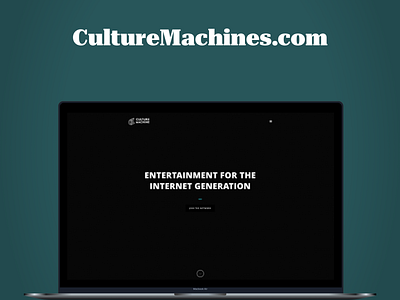 NotchUX > CultureMachines.com design ux website wordpress