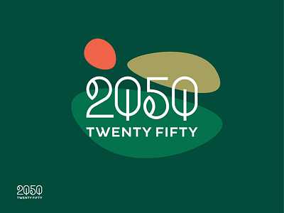 2050 Unused logo accelerator branding carbon climate dogpatch labs ecosystem platform energy environment green hub innovation ireland leaf logo logodesign logodesigner net zero startup sustainability wind