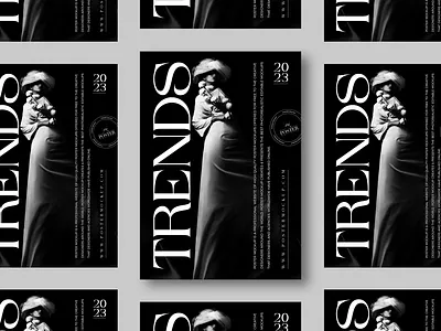 Free Brand Identity Poster Mockup poster mockup free