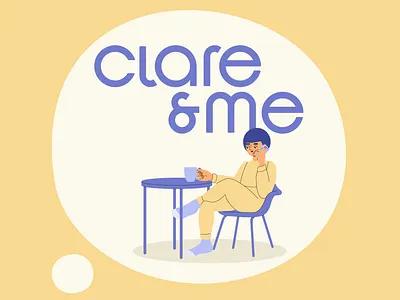 Clare & Me 3d branding characterdesign design graphic design icon illustration logo logodesign vector