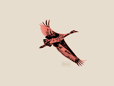 Sandhill Crane Logo Design by Jenggot Merah on Dribbble