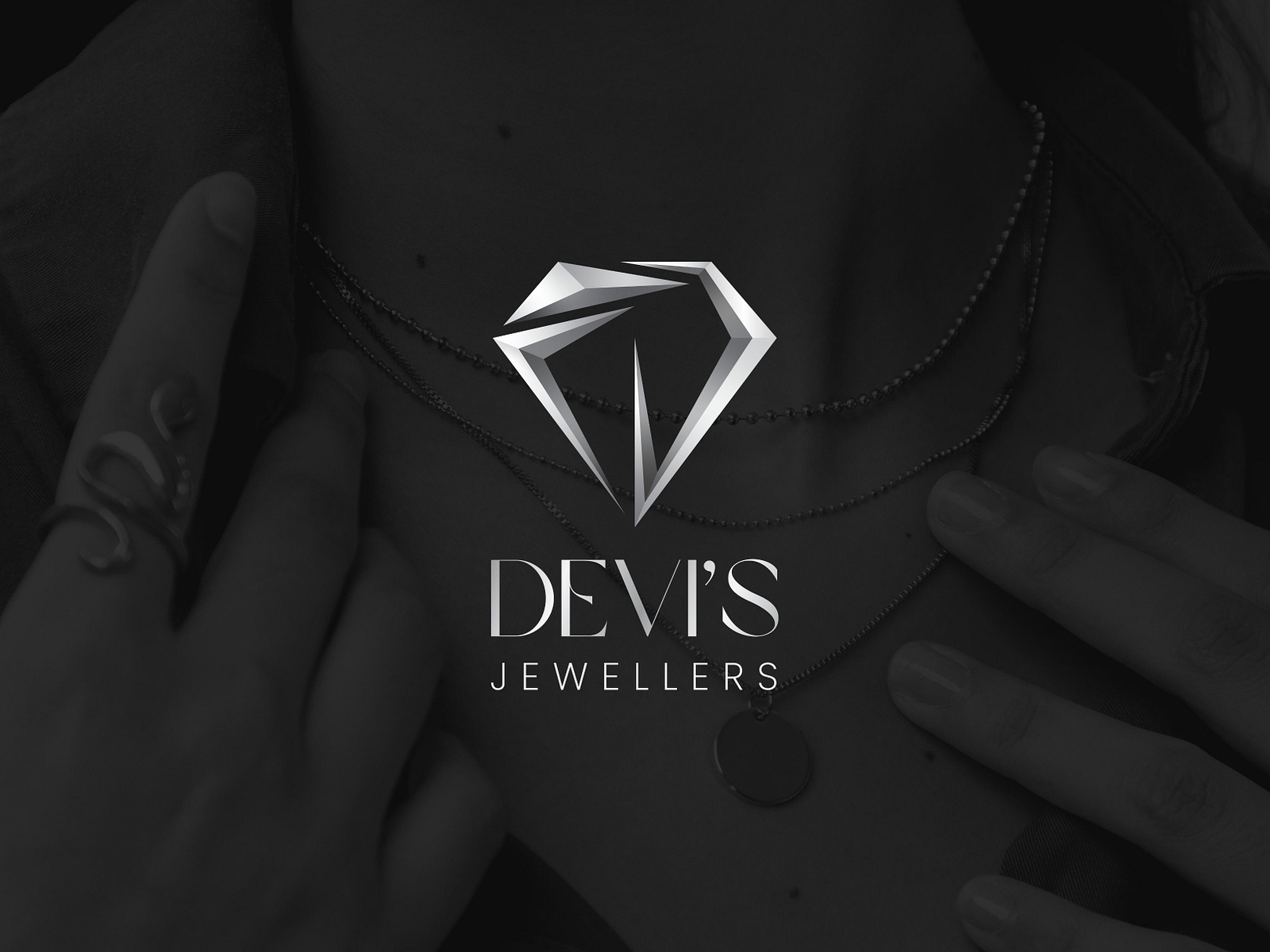 Devi's Jewellers Logo Design & Branding by Omkar Gawas on Dribbble