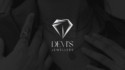 Devi's Jewellers Logo Design & Branding branding graphic design jewelry logo
