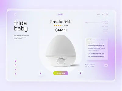 Product Details website! clean product product buy product cart product details product details ui product interface product interface design product ui product view product website ui design user interface