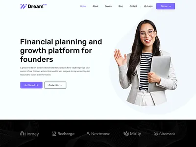 DreamHub Finance and Business HTML5 Template