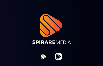 Spirare Logo Concepts branding design graphic design illustration logo media vector