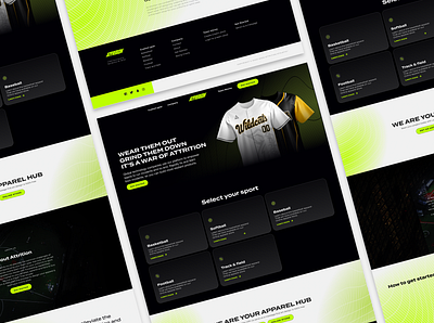 Attrition website redesign version 2.0 landing page branding ecommecre minimal sports web webdesign website website design